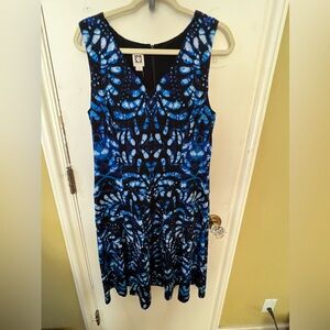 Ladies pretty print washable dress
